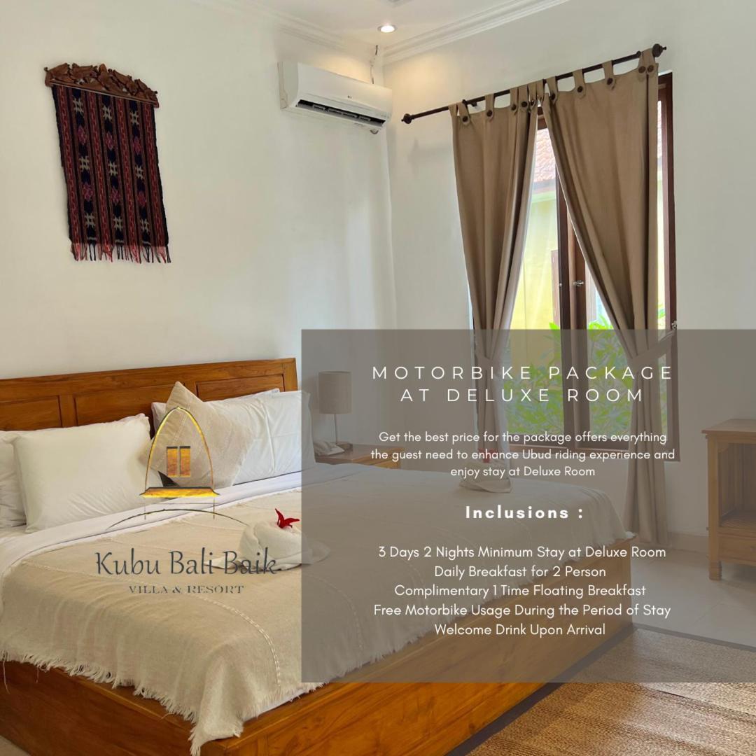 Kubu Bali Baik Villa & Resort - Chse Certified Убуд Экстерьер фото